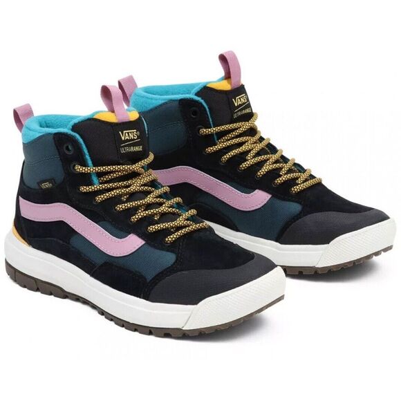 Vans Other - Vans UltraRange Exo Hi MTE Pop Color Teal Pink Hiking Boots 5.5 Women4.0Men Uni